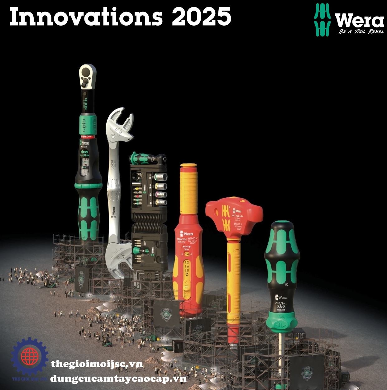 Wera Tools – Đổi mới dụng cụ cầm tay cao cấp Wera Tools 2025