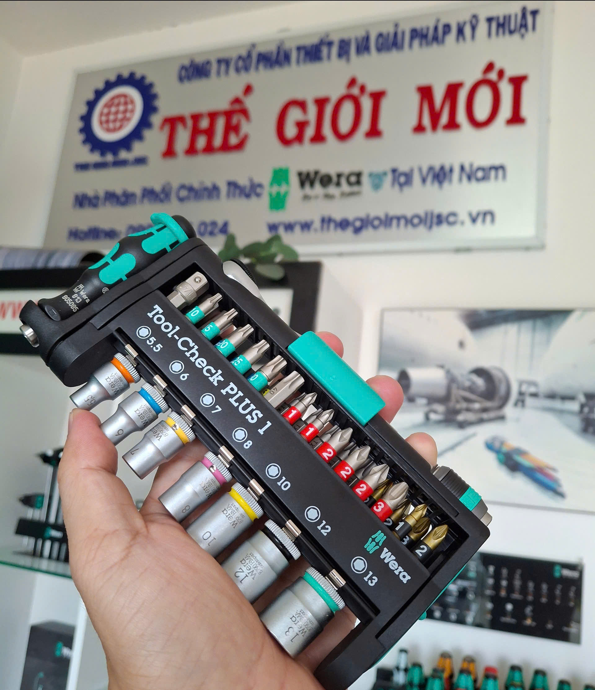 Bộ dụng cụ cao cấp đa năng Tool-Check PLUS 1 phiên bản cải tiến mới Wera Tools 2025 có gì mới ?